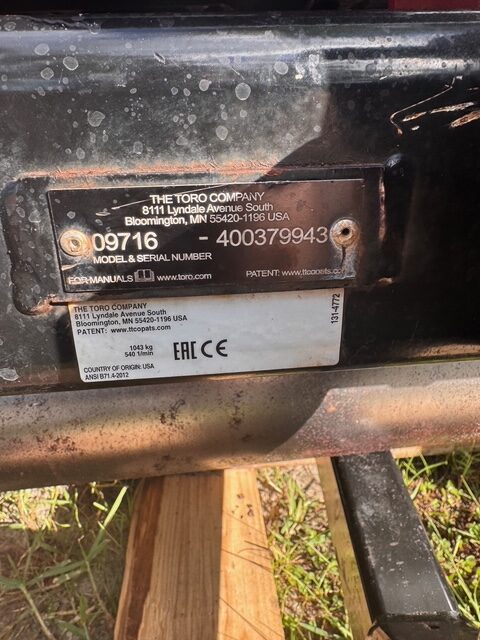 2017 Toro Pro-Core 1298 Model 09716 - Image 24