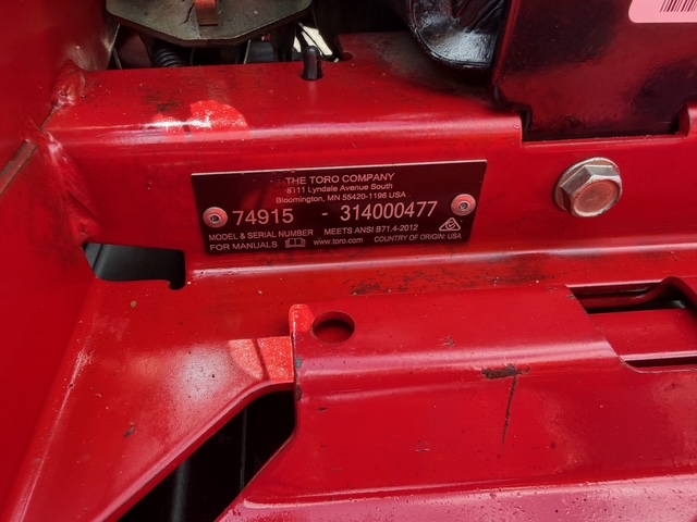 2014 Toro Z Master 5000 Series 60" Deck - Image 23