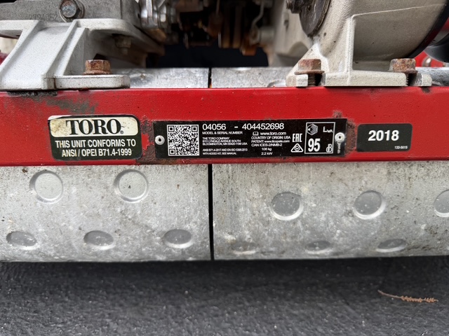 2018 Toro Greensmaster 1600 Model 04056 - Image 11